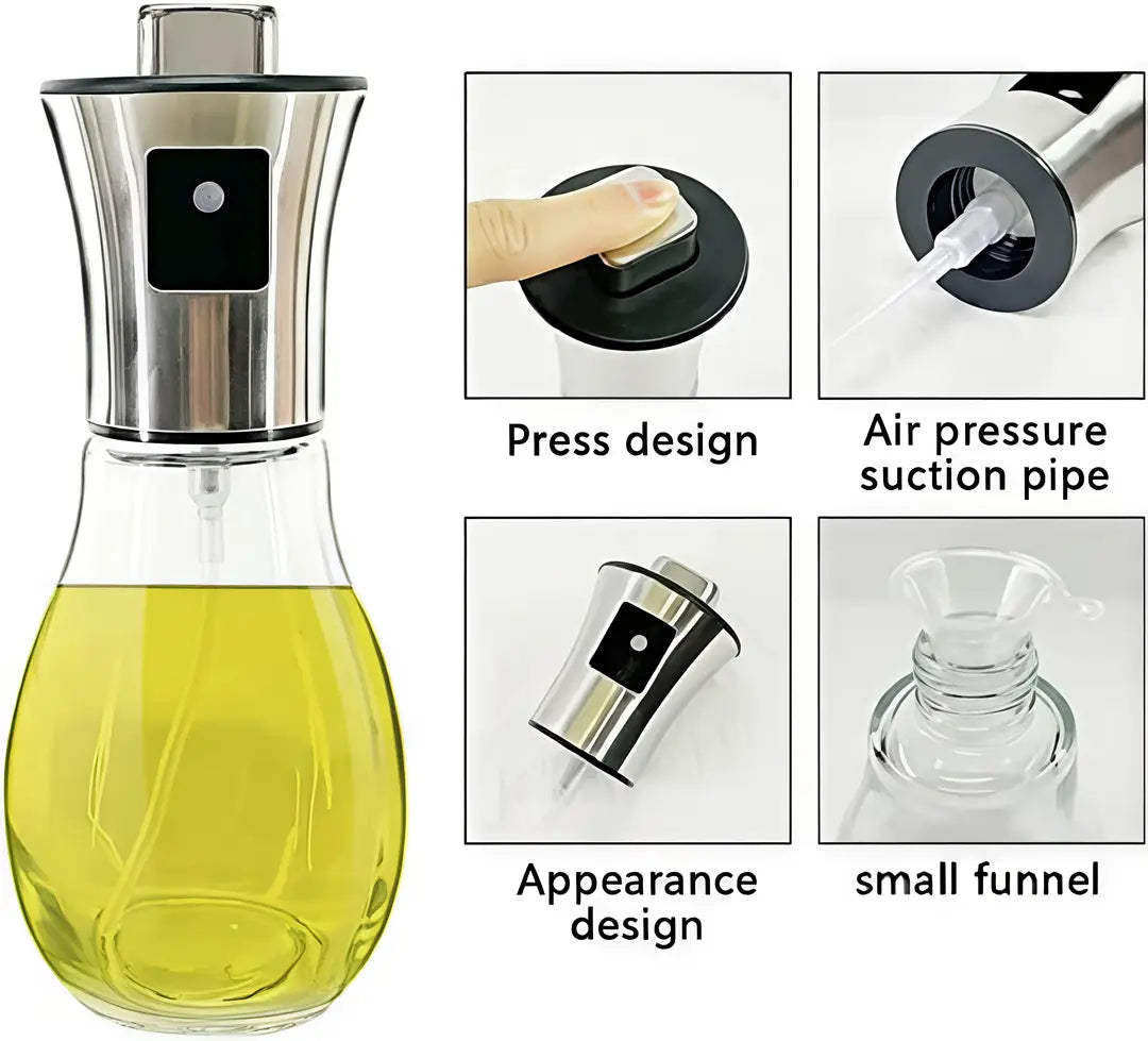 Stylish Designs To Complement Kitchen Decor Oil Bottle