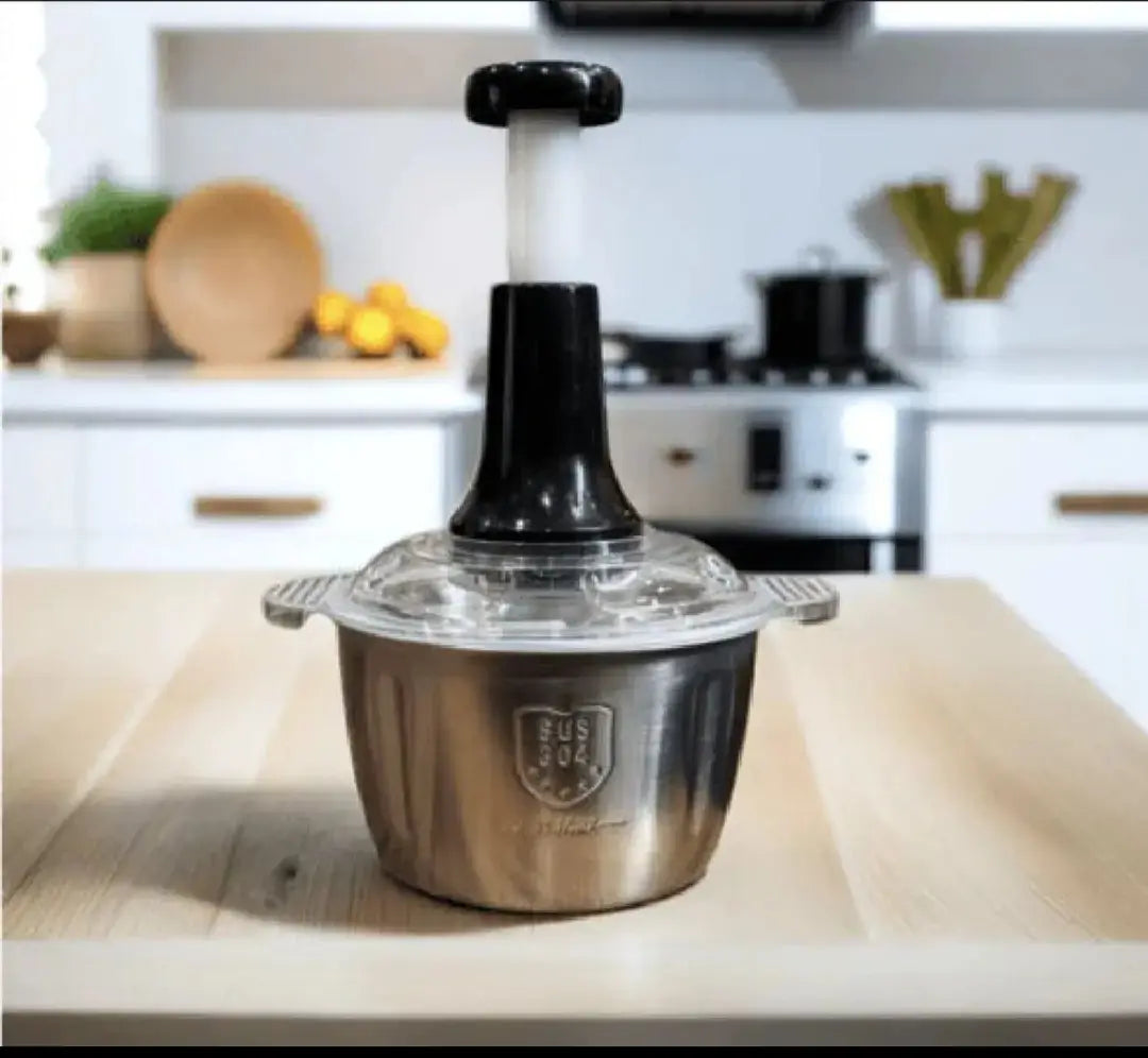 High Quality Stainless Steel Multifunctional 2L Hand Push Choppe