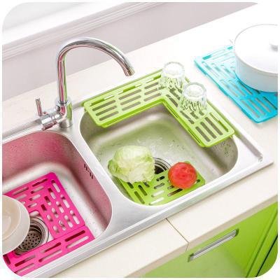 Kitchen Sink Drain Filter Pad with Colorful Design